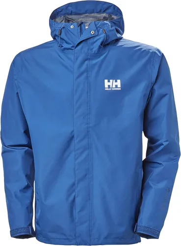 Vista 35 de Helly-Hansen Seven J - Chaqueta impermeable resistente al viento transpirable para hombre Sorbete de naranja 320