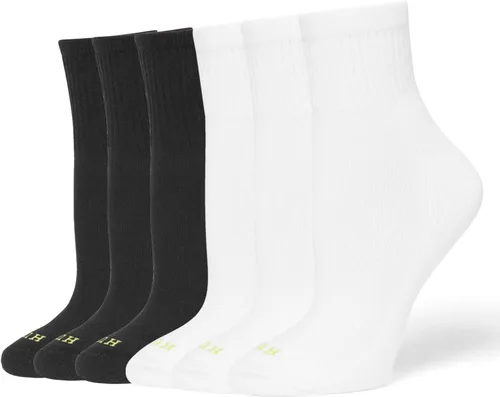 Vista 9 de HUE Calcetines cortos para mujer (paquete de 6)