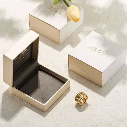 Vista 6 de CIUNOFOR Anillo de cruz de 0.539 in para mujer, anillo de compromiso chapado en oro rosa, plata, oro, grabado personalizado