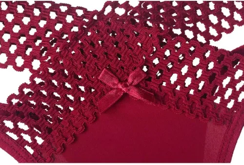 Vista 2 de Timothee Ropa interior sexy para mujer, tanga, tanga cruzada para mujer