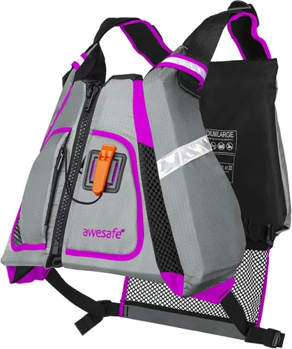 Vista 10 de awesafe Chaleco universal para deportes acuáticos para adultos