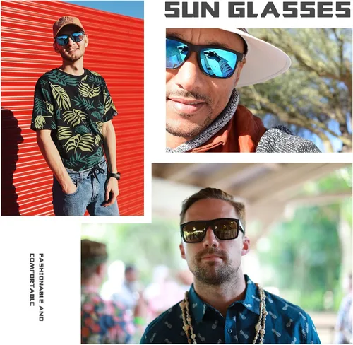 Vista 5 de NIEEPA Gafas de sol polarizadas deportivas para hombre NP1007