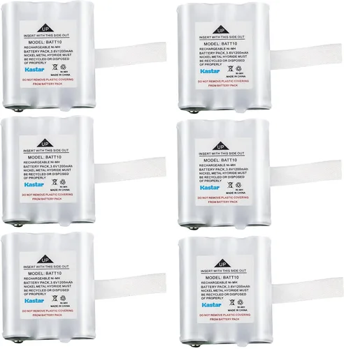 Vista 5 de Kastar Paquete de 1 batería de repuesto para Midland BATT10 BATT-10, Midland AVP13 MID-AVP13, Midland T71 T-71, Midland T75 T-75, Midland T77 T-77