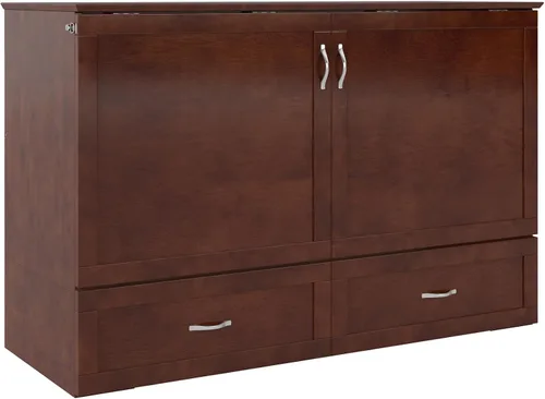 Vista 19 de AFI, Hamilton Twin XL Murphy - Cómoda de cama con colchón y cajón de 6 pulgadas, color gris