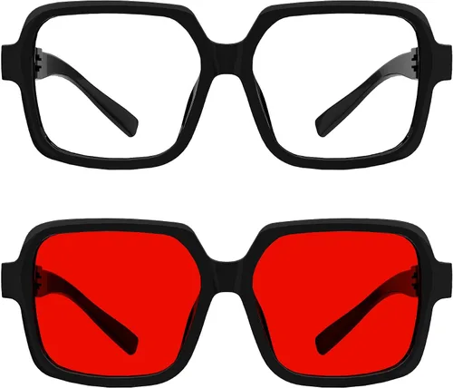 Vista 228 de Eyekepper Gafas de luz azul para hombre y mujer, paquete de 6 lentes Pilot Paquete de 6 color mezclado