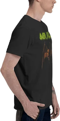 Vista 4 de Camisetas de manga corta con cuello redondo para hombre, camisetas personalizadas