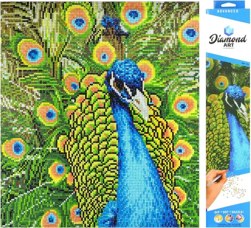 Vista 11 de DIAMOND ART BY LEISURE ARTS Kits de pintura de diamantes para adultos de 14 x 16 pulgadas, vino abstracto avanzado, taladro completo, kits de arte