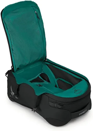 Vista 8 de Osprey Farpoint - Paquete de viaje con ruedas para hombre, 36 L, color negro