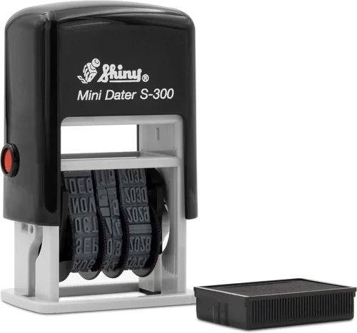 Vista 8 de Rubber Stamp Creation S-300 Fecha Sello - Negro
