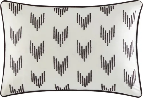 Vista 4 de Chic Home Ayelet - Juego de edredón beige para cama en una bolsa, tamaño Queen (10 piezas), ropa de cama de microfibra de alta calidad a rayas