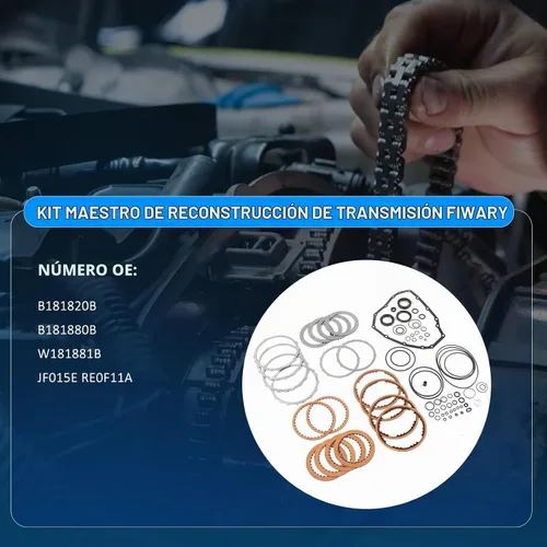 Vista 2 de JF015E CVT Kit de reconstrucción maestro de transmisión para modelos Suzuki