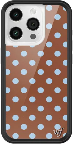 Vista 22 de Wildflower - Fundas compatibles con Apple iPhone 15 Pro Protector de goma negro, certificado de prueba de caída de 4 pies, propiedad de mujeres
