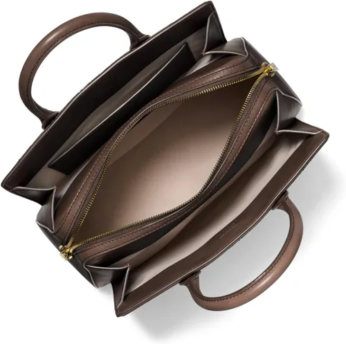 Vista 2 de Michael Kors Bolso Satchel Laila de mujer tamaño mediano