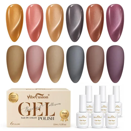 Vista 13 de VibeFusion Kit de base y capa superior de gel 2x15ml sin HEMA sin TPO Kit de gel base y capa superior: base de adhesión fuerte, parte superior