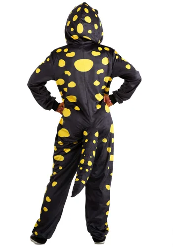 Vista 6 de Disfraz de Salamandra Manchada para Adultos Multicolor
