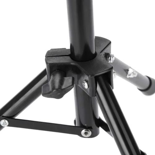Vista 9 de Soporte para cabeza de maniquí, soporte de trípode, ajustable, profesional, de plástico, para peluca, sombrero, soporte para cabello para cabeza