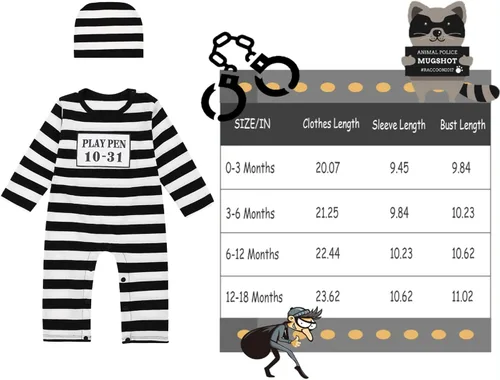 Vista 5 de LENSOUS Body de disfraz de médico para bebé niño