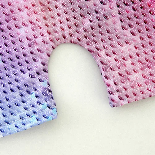 Vista 68 de HOZIY Leotardos de gimnasia para niñas, trajes de ciclismo con patrón adorable brillante