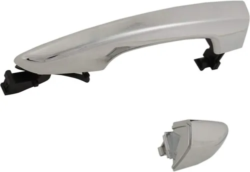 Vista 6 de Para Hyundai Sonata 2015 2016 2017 2018 Manija de puerta exterior trasera, lado del conductor cromado Trim:All Submodels