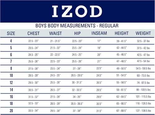 Vista 5 de IZOD Boys' 4-Piece Set with Collared Dress Shirt, Tie, Vest, and Pants