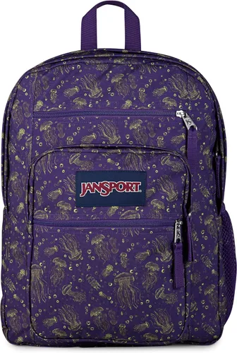 Vista 30 de JanSport Mochila para computadora portátil - Bolsa para computadora con 2 compartimentos, correas ergonómicas para el hombro, funda para portátil
