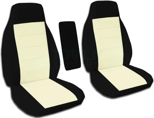 Vista 24 de Totally Covers Compatible con Ford Ranger 1998-2003/Mazda Serie B 1998-2000 de dos tonos con funda de reposabrazos central: negro y azul