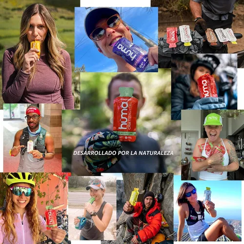Vista 7 de Gel energético Huma Chia Energy Gel, 24 unidades, 1