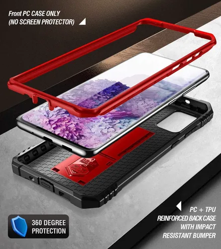 Vista 3 de Poetic Revolution Series - Funda para Samsung Galaxy S20 Plus/Galaxy S20+, cuerpo completo, resistente, de doble capa, a prueba de golpes