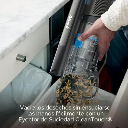 Vista 9 de Aspiradora inalámbrica Shark PowerPro Reveal Plus, tecnología FloorDetect y Dirt-Reveal, filtro HEPA, para alfombra y suelo duro, recargable