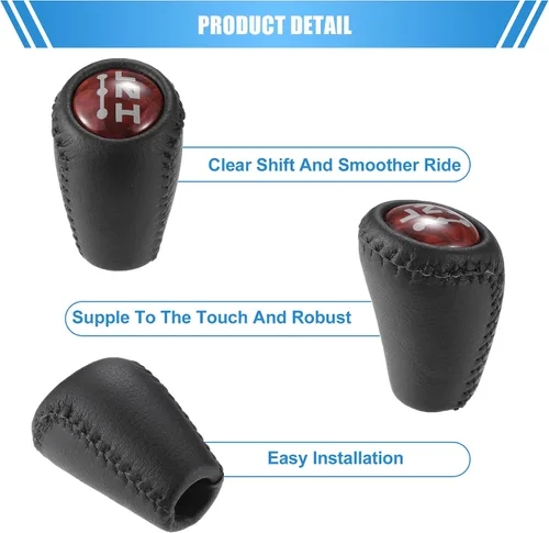 Vista 4 de ACROPIX Pomo de cambio de transmisión automática de 3 velocidades para Toyota Prado 120 2003-2009 - Paquete de 2