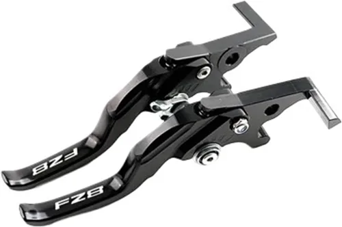 Vista 20 de 2025 New Brake Clutch Lever Motorcycle CNC Adjustable Brake Clutch Levers Compatible with Yamaha FZ8 FZ 8 Fz8 FAZER 2011-2015(Long Black)