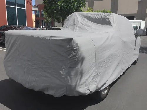 Vista 5 de Carscover Cobertor 100% impermeable, con ajuste personalizado, cabina, camión corto, cubierta para auto, Ultrashield, impermeable y resistente