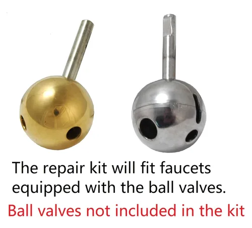 Vista 3 de Kit de reparación genérico Delta o Peerless Ball Faucet o ducha con junta tórica Plumb USA