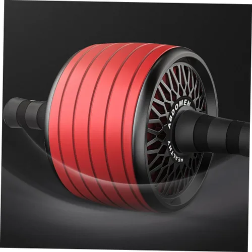 Vista 4 de Zerodeko Silent Ab Roller - Dispositivo de fitness para gimnasio en casa, asas antideslizantes, entrenador de núcleo ligero para hombres y mujeres