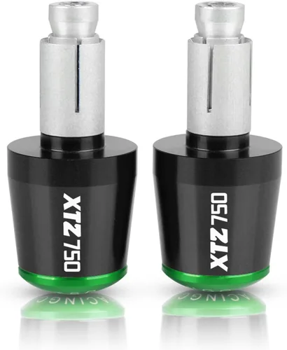 Vista 8 de Motocicleta para XTZ750 XTZ 750 1989-1996 1995 1994 1993 7/8 pulgadas 0.866 in Motocicletas Agarres de mano Manillar Tapón Tapón de manillar Azul