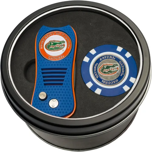 Vista 17 de Team Golf NCAA - Juego de regalo de lata unisex para adultos con herramienta Switchfix Divot y chip de golf