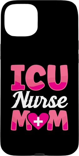 Vista 9 de iPhone 16 Icu Nurse Mom Nursing Ice Hospital Intensive Care Mother Case
