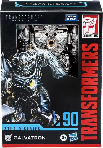 Vista 4 de Juguetes Transformers Studio Series 90 Voyager Class Age of Extinction Galvatron Figura de Acción – A partir de 8 años, 6.5 pulgadas, multicolor