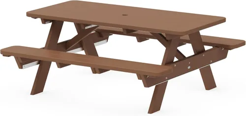 Vista 13 de Polywood Park - Mesa de picnic, Negro