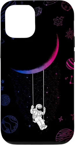 Vista 28 de Astronaut Moon Bisexual Flag Space LGBTQ Gay Pride Ally Bi Case for iPhone 17