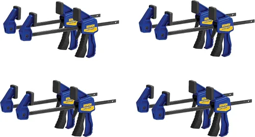 Vista 2 de Irwin Quick Grip 530062 - Abrazadera micro barra de agarre rápido con una sola mano, 4