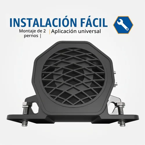 Vista 4 de Alarma ECCO 510: de respaldo, 97dB, 12VDC