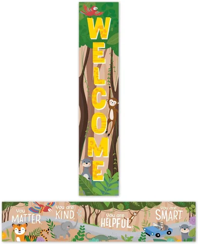 Vista 13 de CTP Apple Time Welcome - Banner de 2 caras (doble cara 1 frase en cada lado) (11024 Creative Teaching Press)