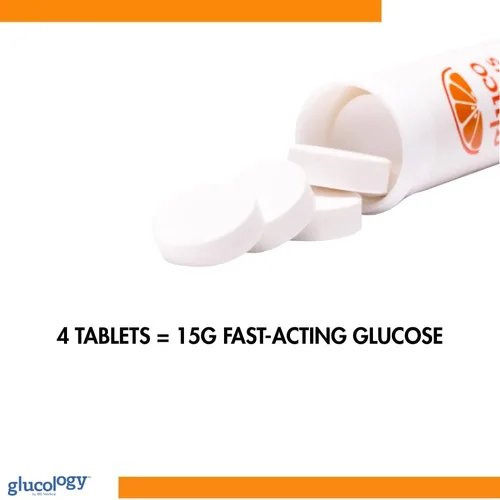 Vista 3 de Glucochews - Tabletas mixtas de glucosa – 120 unidades (10 por tubo, 12 tubos de tamaño de bolsillo) 0.13 oz de glucosa de acción rápida cada uno
