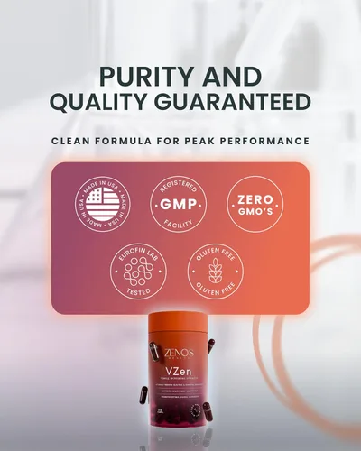 Vista 7 de Zenos Health VZen - Probióticos vaginales para mujeres, probióticos y prebióticos para la salud digestiva y alivio de la hinchazón para mujeres