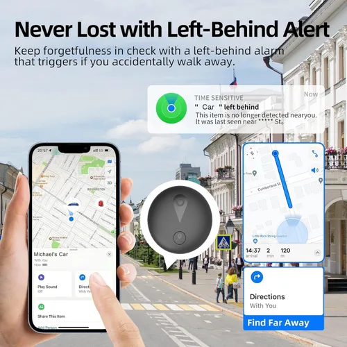 Vista 3 de Perseguidor indetectable de GPS para los vehículos, localizador en tiempo Negro