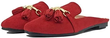 Vista 2 de Mocasines planos para mujer sin espalda