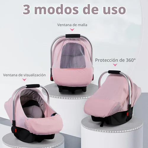 Vista 6 de Funda de asiento de coche de bebé para Doona, Craco, funda de asiento de coche infantil para niñas