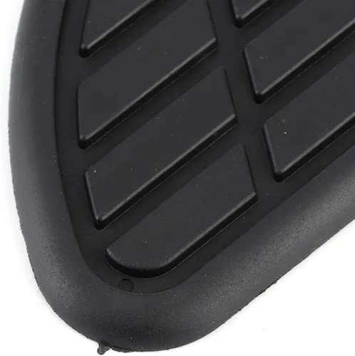 Vista 4 de Protector de combustible, 1 par de calcomanías universales de agarre de rodilla para motocicleta, protector vintage (negro)