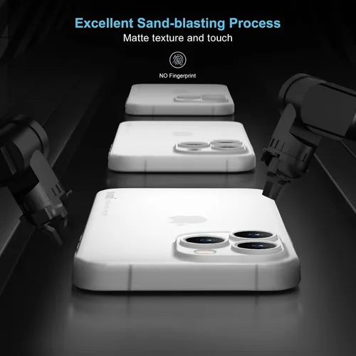 Vista 12 de memumi Funda ultradelgada para iPhone 15 Pro, cubierta para lente de cámara, protección completa, 0.012 in, revestimiento ligero mate, carcasa